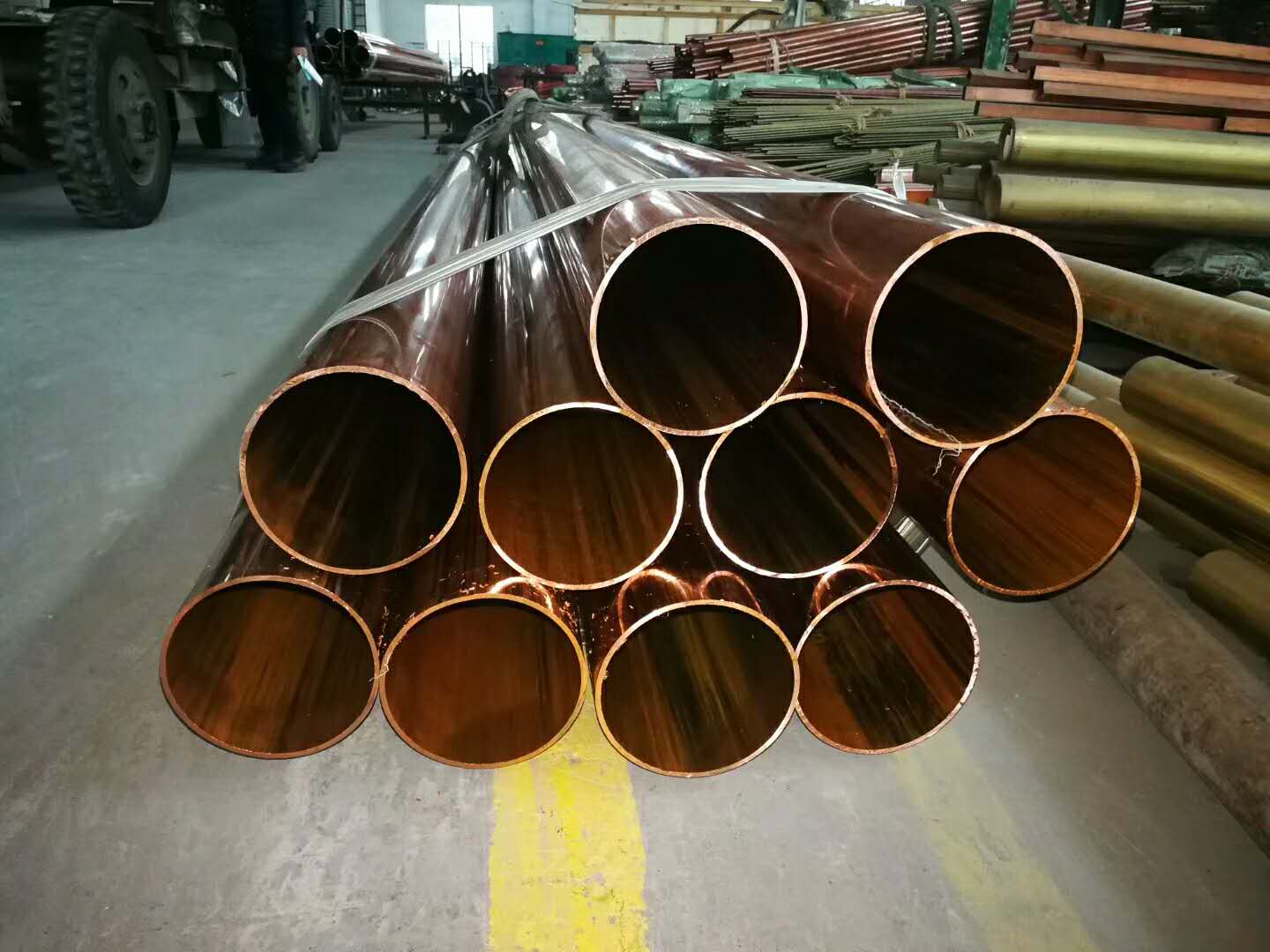 C1100/T2紫铜管/空调冷凝管